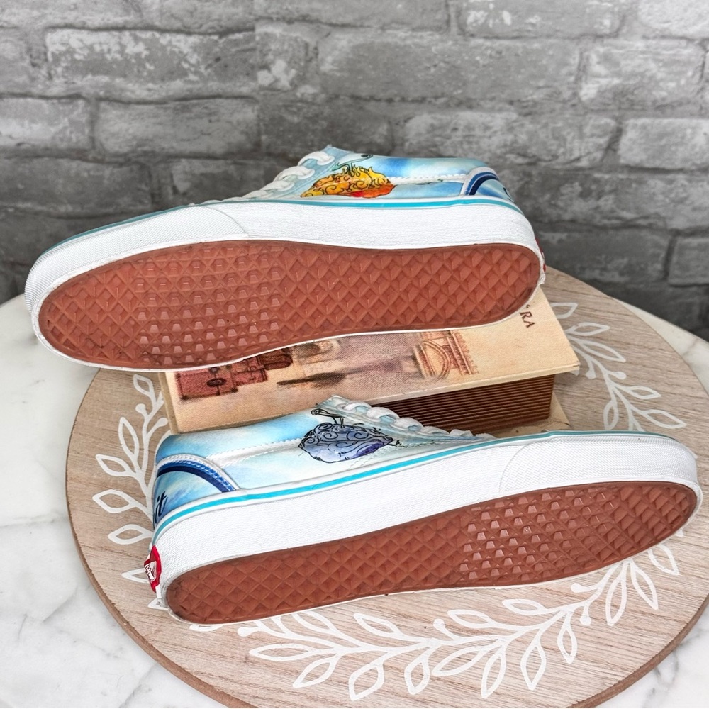 Vans x One Piece Devil Fruit Lace up Vans, Women's 8, One Piece Anime Collab❤️ - Picture 8 of 10